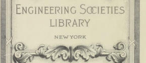 Engineering Societies Library Pamphlets